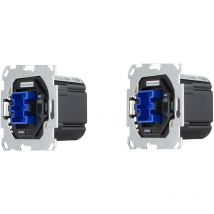 2er Set Rollladenschalter Einsatz, Steuerung per App / Alexa / Google Assistant