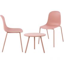 CLP - 2er Sitzgruppe Mindin pink