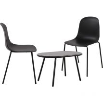 CLP - 2er Sitzgruppe Veldin schwarz