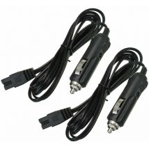 2m 12v Voiture Glacière Réfrigérateur Allume-cigare 2 Broches Chargeur Câble thsinde