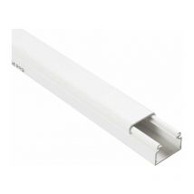 2 m canale ad 1 via Colore Bianco