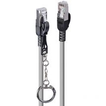 2m Cat.6A s/ftp Security Network Cable Grey