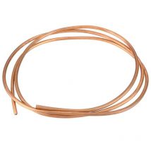 Beijiyi - 2M T2 Tuyau de Cuivre Souple Tube de Cuivre pour Tuyauterie de Réfrigération od 6mm id 4mm Épaisseur 1mm pour Réfrigération (od 6mm, id 4mm)