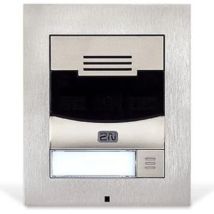 2N IP Solo ohne Kamera – satinierten Stahl – 1280 x 960 Pixel – 640 x 480 Pixel – IK08 – 130 mm Breite – 5 mm Tiefe – 153 mm Höhe