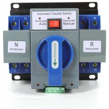 Senderpick - 2P 63A double commutateur de commutation de puissance interrupteur automatique interrupteur 220V