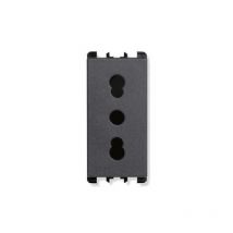 2p+e 16a-250v antracite 10303