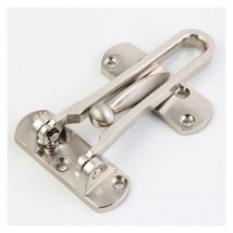 2Pack Entrebailleur de Sécurité Porte Acier Fenêtre Garde Verrou Porte d'Entrée Sans Chaîne Loquet de Verrouillage Pour Fenêtre Porte, Empêche