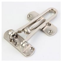 2Pack Entrebailleur de Sécurité Porte Acier Fenêtre Garde Verrou Porte d'Entrée Sans Chaîne Loquet de Verrouillage Pour Fenêtre Porte, Empêche