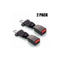 2pack Rallonge de ceinture de sécurité, rallonge de ceinture de sécurité de voiture, boucle de ceinture de sécurité 23CM
