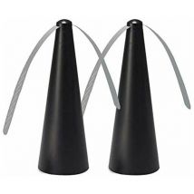 Alwaysh - 2pc Mouches et moustiques repoussent Les Ventilateurs d'insectes Gardez Les Mouches et Les Insectes Loin de la Nourriture sans Utiliser de