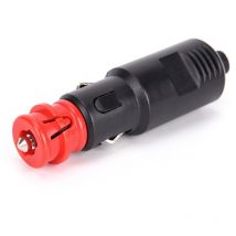 Cyslmuk - 2PC Prise allume cigare male,Adaptateur male allume cigare,Prise Fiche Male Allume Cigare,Fiches pour adaptateurs d'allume-cigare européens