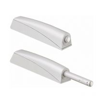 2pc Push to Open Amortisseur Porte Placard 2 Pièces Loquet Magnetique Push Open Poussoir Placard Fermeture Magnétiques pour Armoire Systeme Push