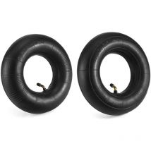 Bleosan - 2PCs 4.10/3.50-4 Chambre à air Pneu pour tondeuses à gazon, camions à main chambres à air de rechange valve pliée