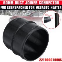 2PCS 60mm Duct Joiner Connector Pipe 221000010005 For Webasto Eberspacher Heater
