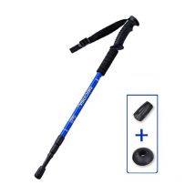 2pcs Bâtons de marche nordique télescopiques réglables en hauteur de 50 à 110 cm - Amortissement anti-chocs