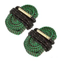 2pcs Bore Snake Gun Snake Gun Bore Cleaner With Built-in Brass Brush Boresnake For Rifle Pistol & Shotgun