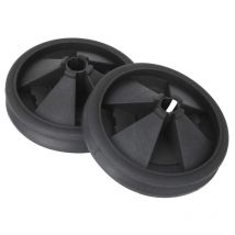 2pcs Broyeur de DéChets en Silicone Couvercle Anti-éClaboussures DiamèTre ExtéRieur 87Mm pour Broyeur de DéChets Alimentaires