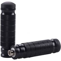 2pcs Cale Pied Moto Repose-Pieds cnc Arrière Universel 8mm Antidérapant Repose-Pieds Pédales