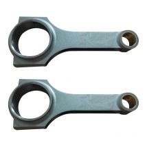 Maxpeedingrods - 2PCS Connecting Rods for Fiat 500 Old Model 2 cylinder 130mm arp Bolts Conrods