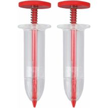 2pcs Distributeur de Graines, Semeur de Graines Portatif - Planter des Graines Facilement, Mini Outil de Semis de Semences pour l'ensemencement