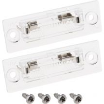 Tigrezy - 2pcs Éclairage de Plaque d'immatriculation à led 3B5 943 021 a/b/d / 3B5 998 026 a / 3BD 943 021 / 1KD 943 021 Compatible avec Passat Caddy