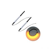 Cfgtvb - 2pcs Motorcycle Front Fork Strip led Turn Signal Indicator Light Ring Steering Lamp, Model: 38 0G4BDGA9