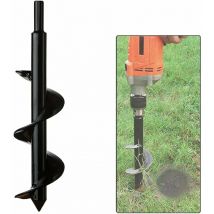 2Pcs Perceuse de jardin Perceuse de jardin hélicoïdale, perceuse, perceuse à plantes, perceuse de jardin, tournevis sans fil perceuse à plantes