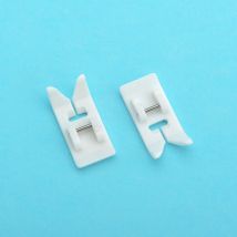 2pcs Pied de Biche de Téflon Antiadhésif pour Machine à Coudre Système Snap-On pour Singer, Janome, brother, Toyota Elna