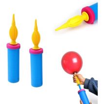 2PCS Pompe Ballon, Pompe Ballon Manuelle, Pompe pour Ballon Postuler à Ballons Anniversaire,Ballon Mariage Party