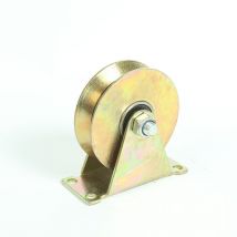 2Pcs Poulie de Levage, Roue Gorge u Poulie Simple pour de Levage Mouflage, pour Cordes Machines Industrielle