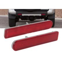 2PCS Rear Bumper Reflector Lights For Toyota fj Cruiser Tail Rear Fog Lamps Brake Turn Signal 2007-2014 81910-35060