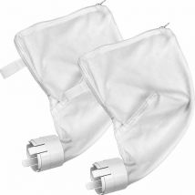 2Pcs Sacs De Nettoyage pour Piscine Sacs à Limon Adaptables Remplacement De La Poche en Nylon pour Polaris, Sac De Rechange pour Sac De Fermeture à