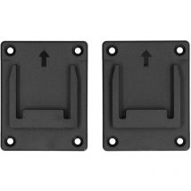 2Pcs Tool Holder Dock Battery Mount Bracket ABS Shell Storage Fixing Rack for Bosch 18V