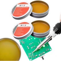 2pcs/50g Solder Paste Solder Paste Flux Solder Paste Practical Soldering Accessory Suitable for Welding Without Electricity