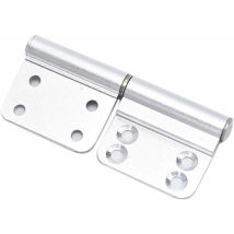 2pcs(Argento) en Acier Inoxydable Armoire Armoire charnière Portes Porte de Distribution boîte Armoire Porte boîte Industrielle charnière
