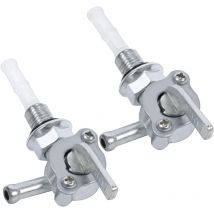 2Pièces Robinet Essence M10X1.25MM Pompe à Essence Electrique Commutateur de Carburant de Réservoir de Gaz Robinet Essence Groupe Electrogene