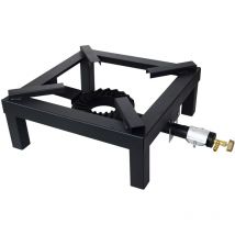 2PZ fornellone a gas 'extra' cm 45 x 45