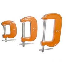 2BLISTER morsetti a 'c' in serie 3 pezzi - MM.30-55-75 di apertura