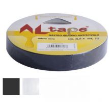 2PZ nastro adesivo antisdrucciolo nero in rotolo - MM.25H. in rotoli da MT.15