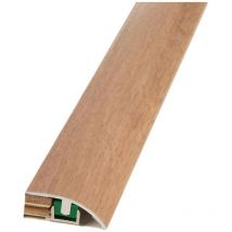 2PZ profilo curvo con base per laminato e parquet 'uni rivestito rovere grigio