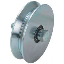 2PZ ruote x cancello gola y con bullone 2 cuscinetti MM.160