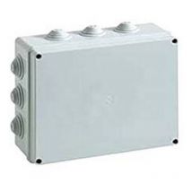 2PZ scatola stagna rettangolare con coperchio e 12 passacavi IP65 - MM.240X190X90H. (010)