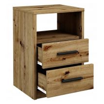 Mesilla de noche 2SO cajones ARTISAN cómoda estante