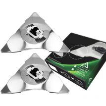 2stk Remplacement Couteau de coupe Couteau à lames pour robot robotique Robomow rc ms modeles modèles pewn moler lobot Robot en acier inoxydable