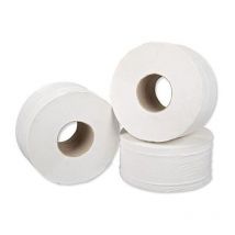 Valuex ValueX Mini Jumbo Toilet Roll 2 Ply 200m White (Pack 12)