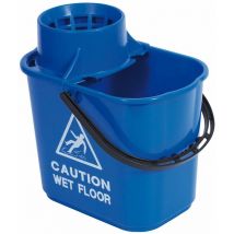Mop Bucket Wringer 15Lt Grn - CNT00066 - 2work