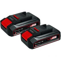 Double batterie 2,5 Ah TwinPack Power X-Change (Lithium-Ion, 18 v, pour tous les appareils Power X-Change) - Einhell