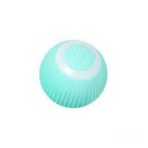 2x 4,3 cm, bleu Jouet pour chat à balle roulante automatique intelligent avec Capnip, jouet pour chat interactif électrique usb pour l'entraînement