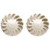 Fei Yu - 2x 694089 Roue de ventilateur de sécheuse Remplace Compatible avec Ap6010602 Ps11743785 279500 279711