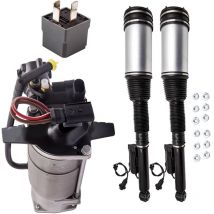 Maxpeedingrods - 2x Amortisseurs airmatic arrière + compresseur pompe pour Mercedes s classe w220